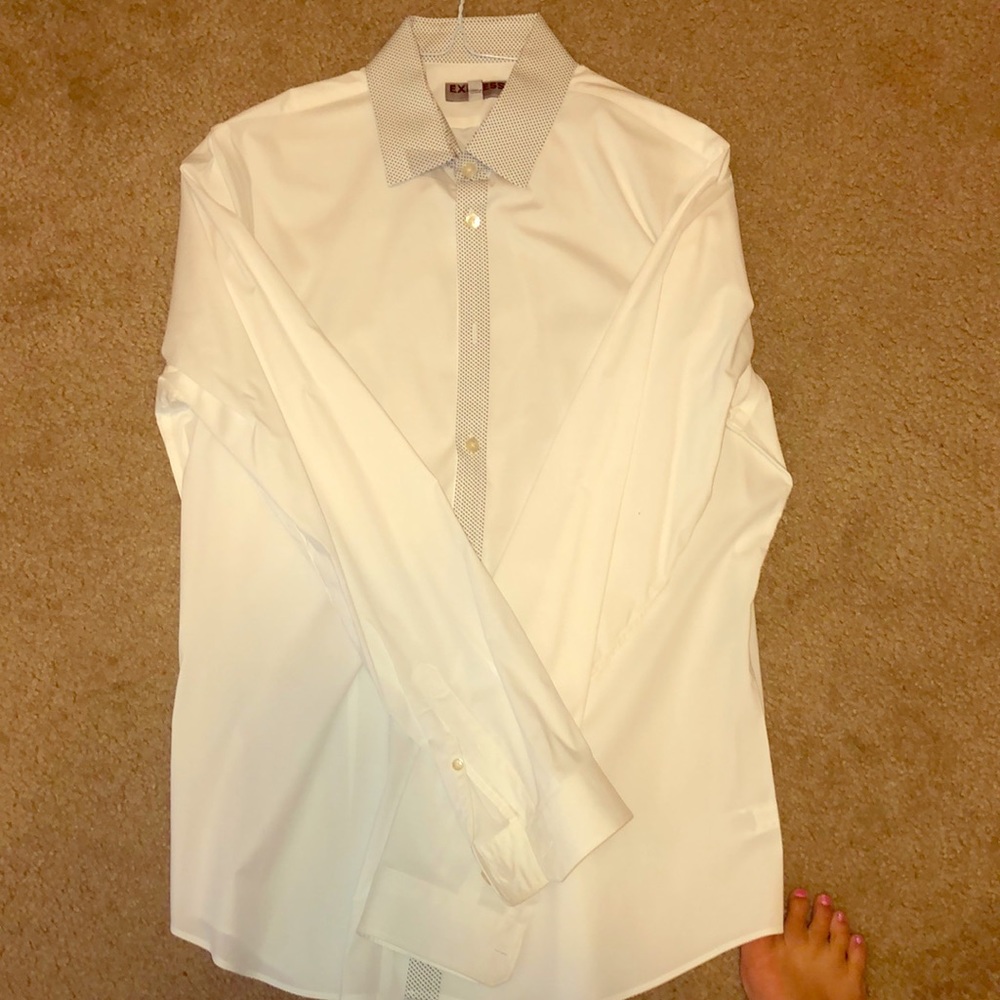 Men’s Express button down dress shirt
